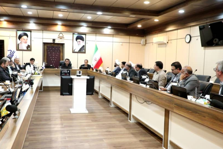 نشست صمیمی اعضای هيأت رئيسه دانشگاه آزاد واحد یاسوج با سرپرست دانشگاه یاسوج