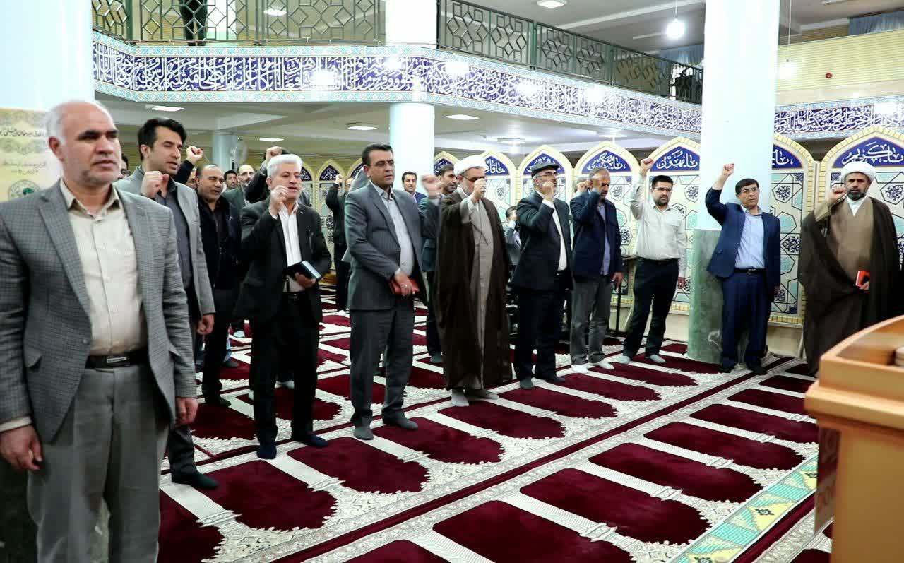 تجمع دانشگاهیان کهگیلویه و بویراحمد در حمایت از مردم مظلوم غزه و محکومیت نسل کشی رژیم غاصب صهیونیستی