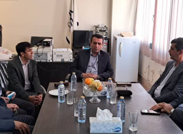 بازدید اعضای هيأت رئيسه دانشگاه یاسوج از دانشکده صنعت و معدن چرام