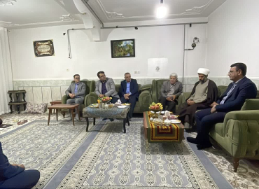دیدار اعضای هيأت رئيسه دانشگاه یاسوج با خانواده معظم شهدا 