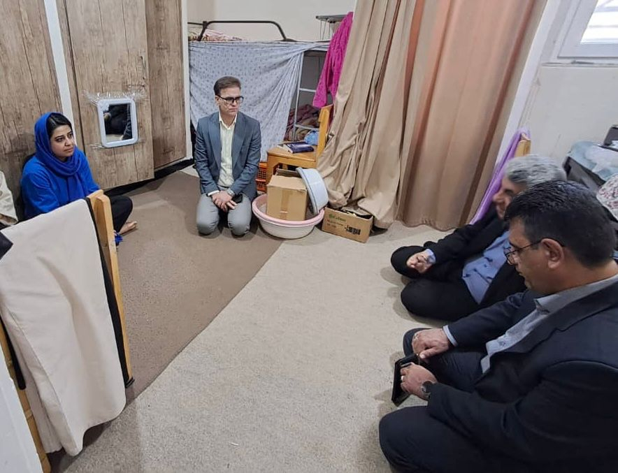 بازدید رئیس مرکز حقوقی، لوایح و امور مجلس و معاون وزير علوم، تحقیقات و فناوری از خوابگاه های دانشگاه یاسوج